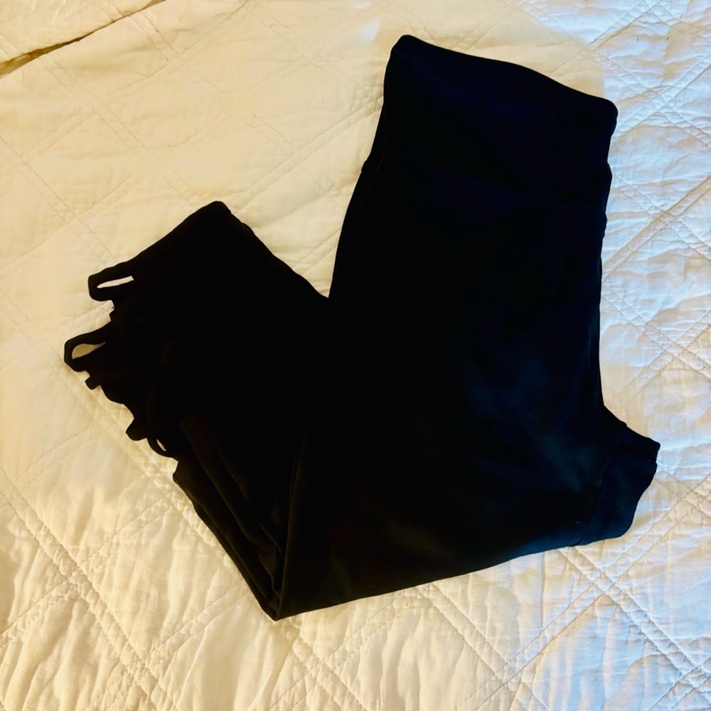 Women’s Balance Collection Black Capris - Size 1X